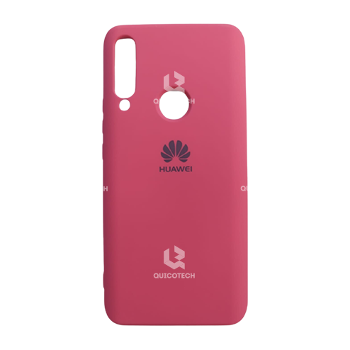 Silicon Cover For Huawei Y9 Prime, Dark Pink