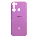 Silicon Cover For Infinix Hot 20i, Purple