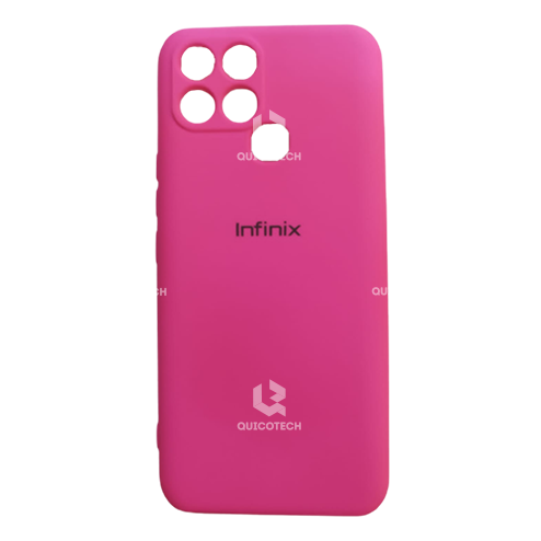Silicon Cover For Infinix Smart 6, Pink