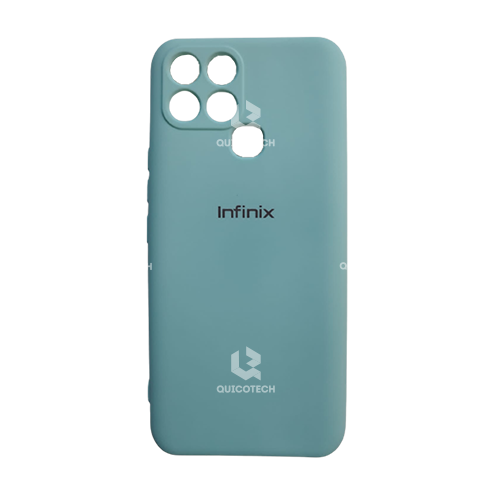 Silicon Cover For Infinix Smart 6, Sky Blue