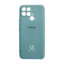 Silicon Cover For Infinix Smart 6, Sky Blue
