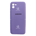Silicon Cover For Samsung A03, Purple