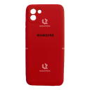 Silicon Cover For Samsung A03, Red