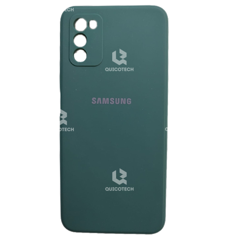 Silicon Cover For Samsung A03s, Green