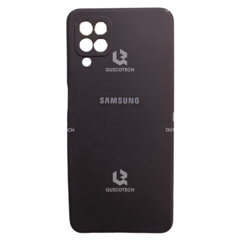 Silicon Cover For Samsung A12, Black