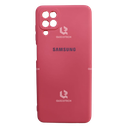 Silicon Cover For Samsung A12, Dark Pink
