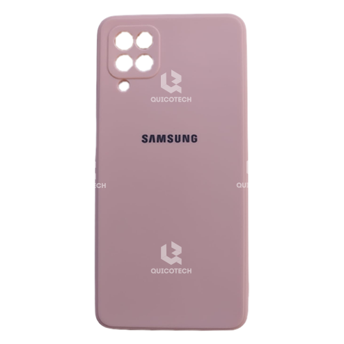 Silicon Cover For Samsung A12, Pink