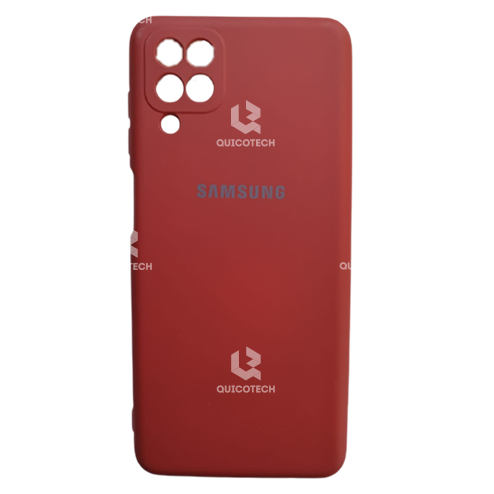Silicon Cover For Samsung A12, Red