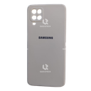Silicon Cover For Samsung A12, White