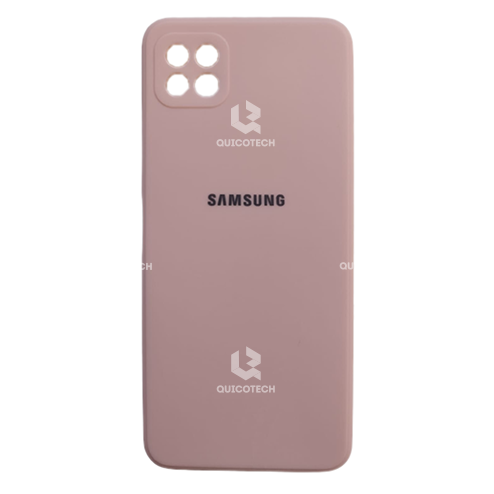 Silicon Cover For Samsung A22 5G, Pink