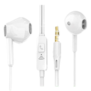BAVIN Earphone HX855, 3.5mm, White