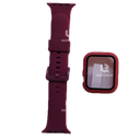 Band Watch And Cover For High Copy, Dark Red,44mm