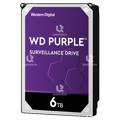 WD Internal HARD DRIVE 6TB Purple for Desktop