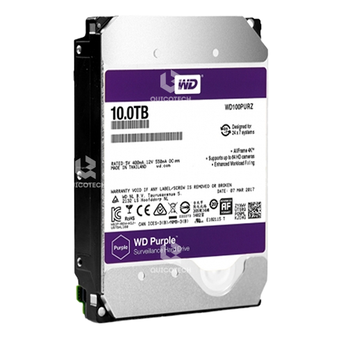 WD Internal HARD DRIVE 10TB Purple for Desktop