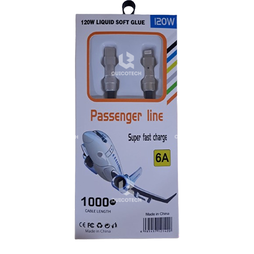 Double Rotate Passenger Line Cable Type C - LIGHTNING