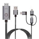 GREEN LION HDMI CABLE 3 IN 1, 1.8 METER