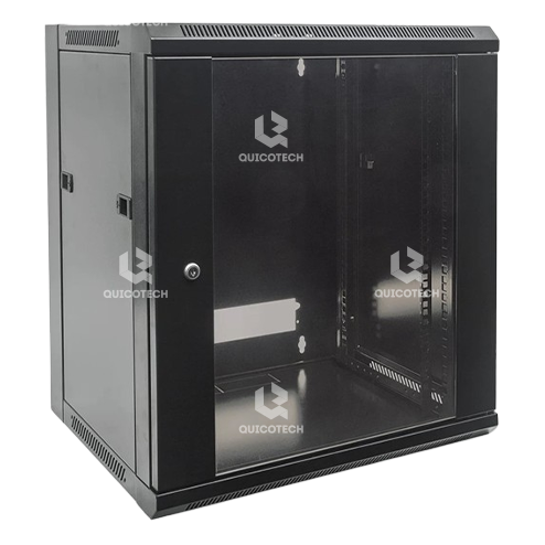 EUSSONET CABINET 15U MOUNTED, W/FAN