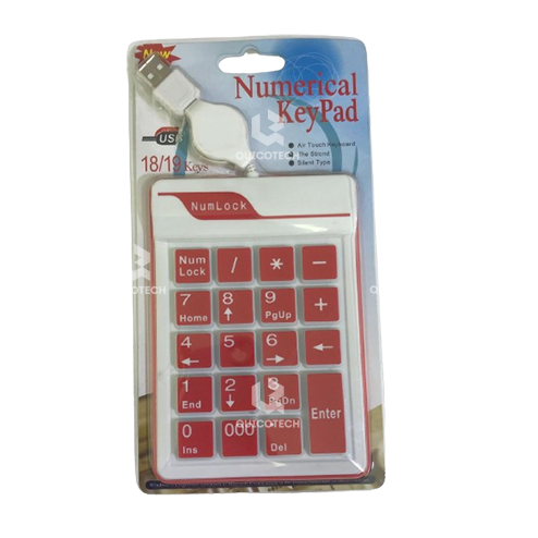 KEYBOARD FLEXIBLE RED AND WHITE