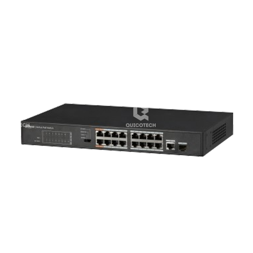 DAHUA SWITCH DH-PFS3117-16ET-135 16 PORT FE POE+