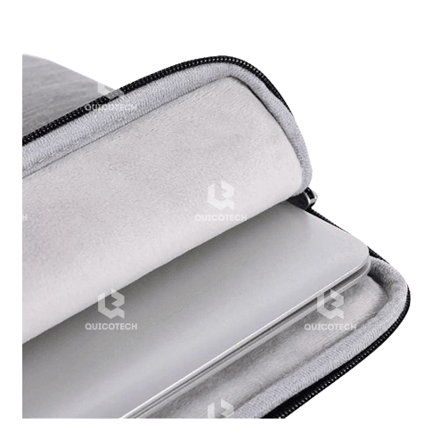 CANVAS ARTISAN SLEEVE FOR LAPTOP, 15.6", LIGHT GREY