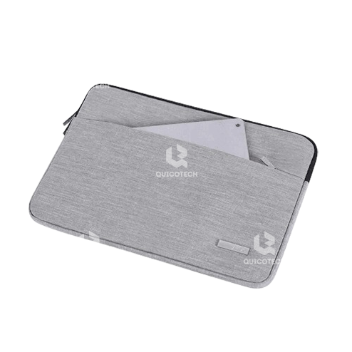 CANVAS ARTISAN SLEEVE FOR LAPTOP, 15.6", LIGHT GREY