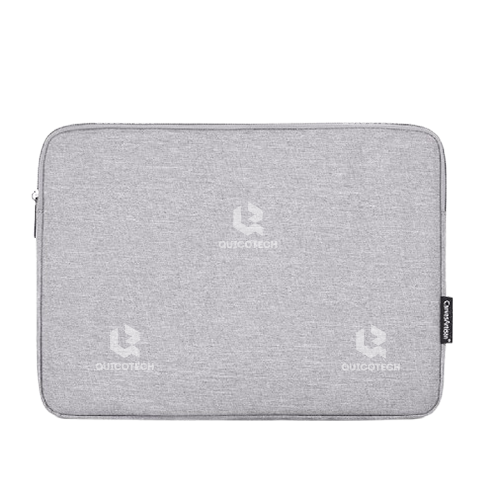 CANVAS ARTISAN SLEEVE FOR LAPTOP, 13", GREY