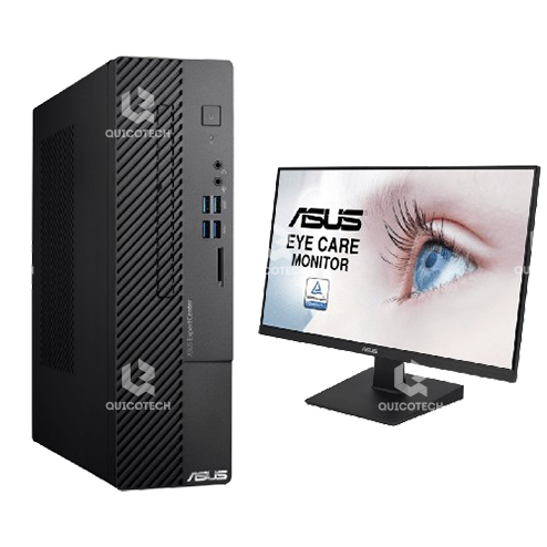 ASUS DESKTOP S500SC TOWER, I3-10105, 4GB, 128GB NVME, WITH LG MONITOR 22"