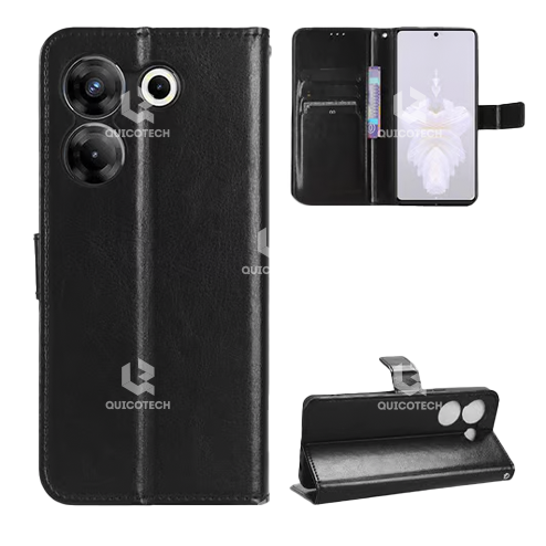 FLIP COVER FOR TECNO CAMON 20 PLEMIER BLACK