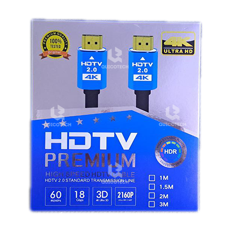 Cable HDMI 2.0, 4K