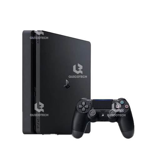 PS4 SLIM, 500GB WITH ORIGINAL CONTROLLER 1 YEAR WARRANTY