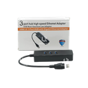 3 PORTS HUB HIGH SPEED ETHERNET ADAPTER
