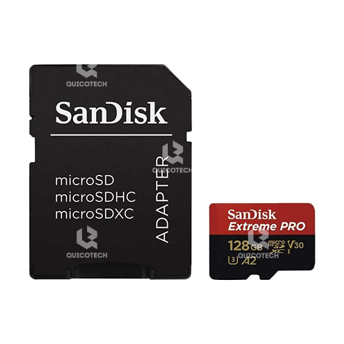 SanDisk EXTREME PRO UHS-I Card With Adapter, 128GB