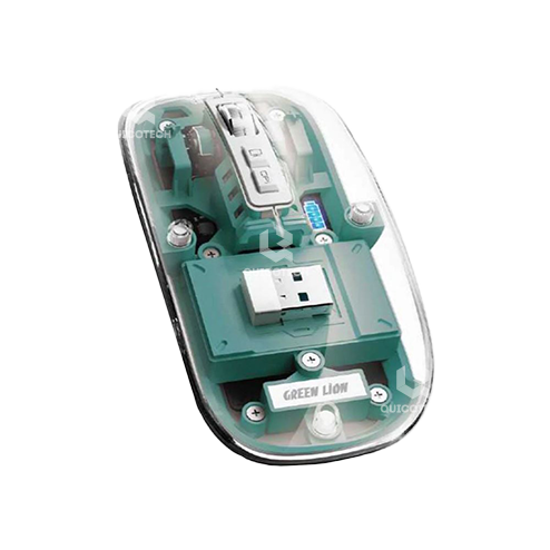 GREEN LION TRANSPARENT MOUSE GL-113