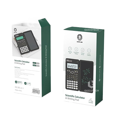 GREEN LION SCIENTIFIC CALCULATOR & WRITING PAD
