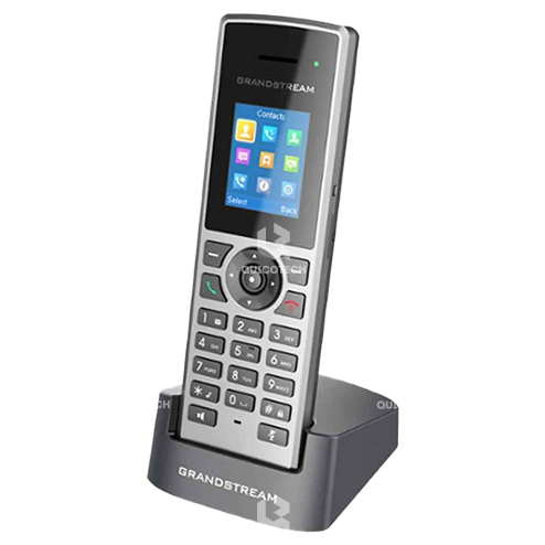 GRANDSTREAM DECT IP PHONE, 10 SIP ACCOUNTS, 10 LINES, 128X160(1.8") LCD 8000MAH NI-MH AAA, 5V/1A MICRO-USB PSU (DP722)
