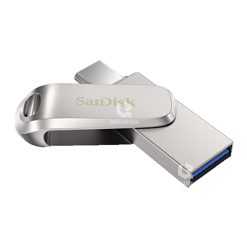 SANDISK ULTRA  DUAL DRIVE LUXE USB TYPE-C 64GB