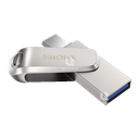 SANDISK ULTRA  DUAL DRIVE LUXE USB TYPE-C 64GB