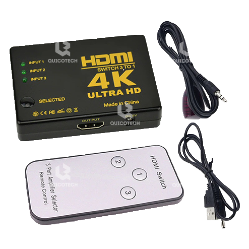 SWITCH HDMI 3 PORT WITH REMOTE (SY-301)