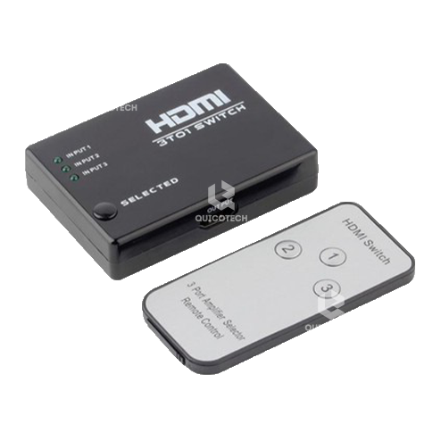 SWITCH HDMI 3 PORT WITH REMOTE (SY-301)
