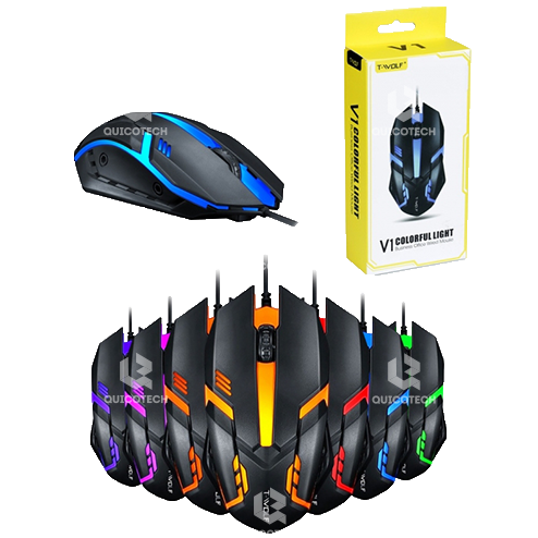 T-WOLF MOUSE V1 COLORFUL LIGHT