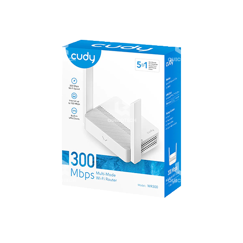 CUDY ROUTER 300 MBPS WR300 5IN1