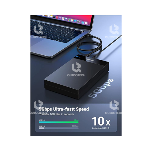 UGREEN 3.5" SATA EXTERNAL HARD DRIVE ENCLOSURE