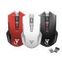 FANTECH WIRELESS MOUSE WG10 RAIGOR WHITE/RED/BLACK