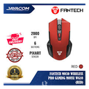 FANTECH WIRELESS MOUSE WG10 RAIGOR WHITE/RED/BLACK