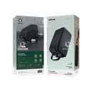 GREEN LION STALLION CLUTCH BAG BLACK