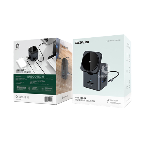 GREEN LION 9 IN 1 HUB DOCKING STATION GL-HUB5