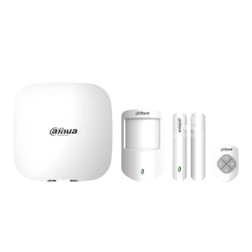 DAHUA ALARM KIT ALARM HUB, WIRELESS KEYFOB, WIRELESS DOOR DETECTOR , WIRELESS PIR DETECTOR DHI-ARC3000H-W2(868)