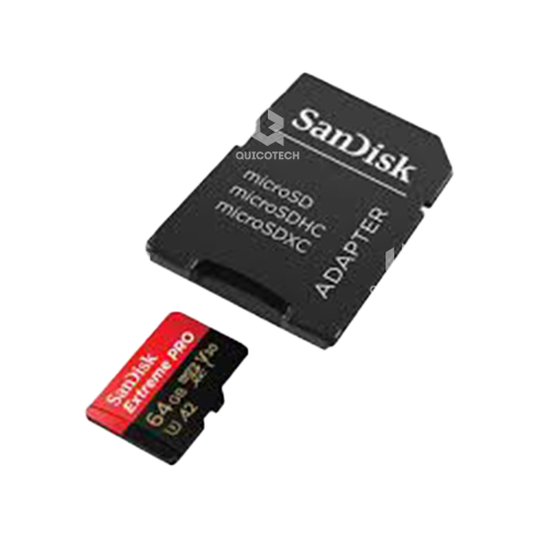 SanDisk EXTREME PRO UHS-I Card With Adapter, 64GB