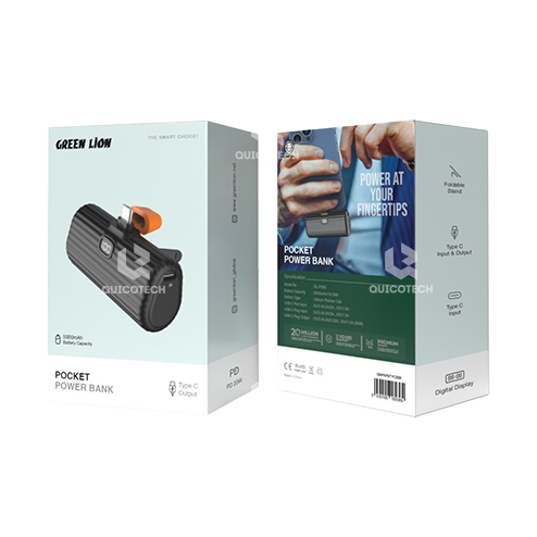 GREEN LION POCKET POWER BANK GL-PB65