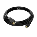 HDTV To Mini HDMI, 1.5 meter, Black